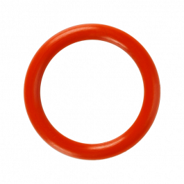 Red-Orange Silicone O-Ring