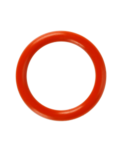 Red-Orange Silicone O-Ring