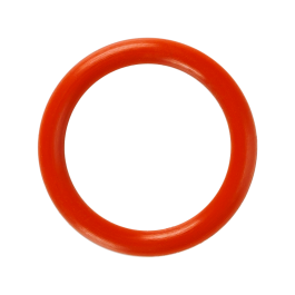 Red-Orange Silicone O-Ring