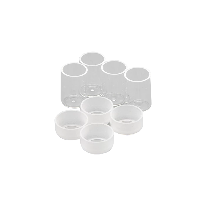 Self Sealing Quartz Crucibles, Set of 4